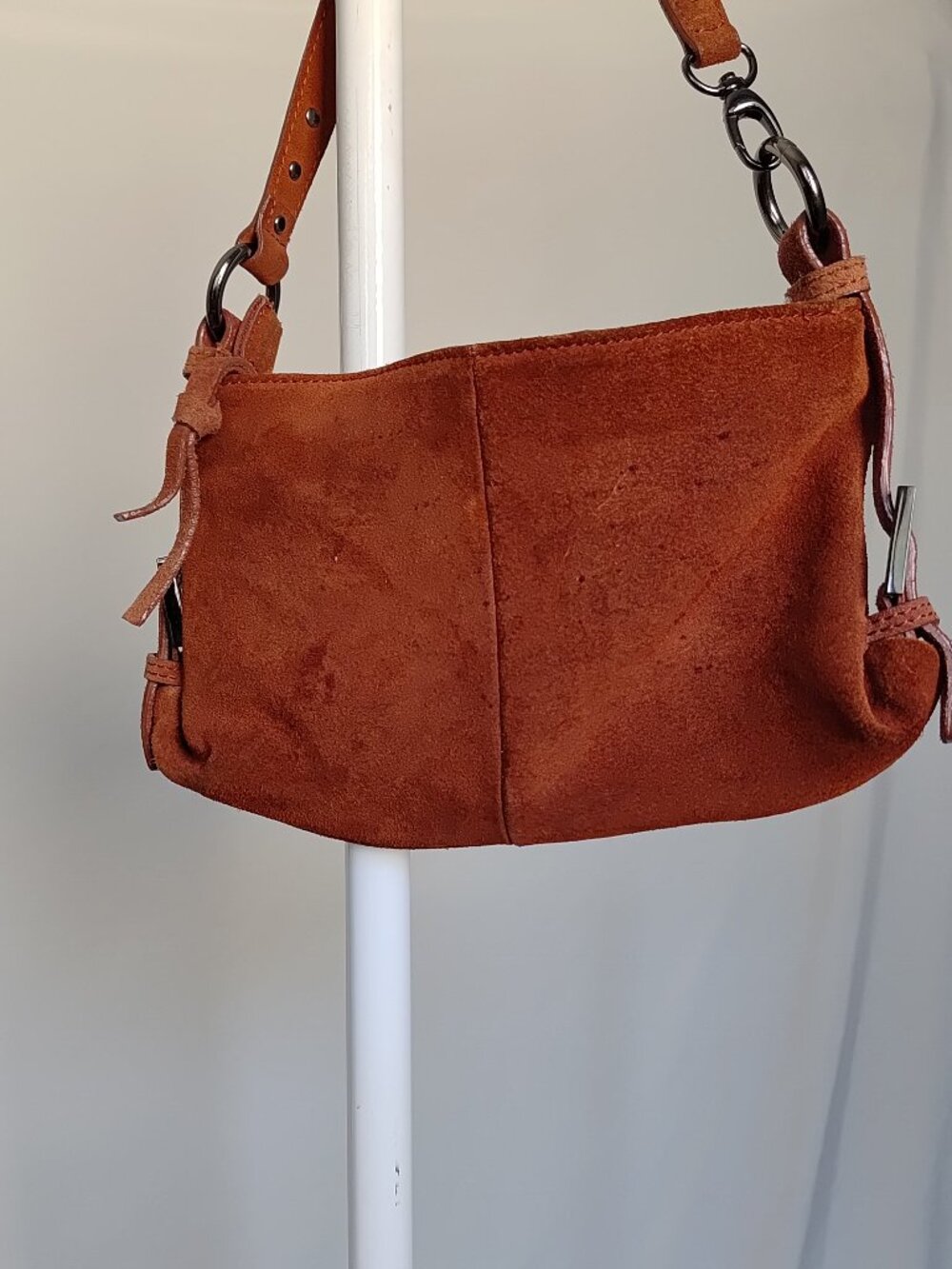 Shoulder Bag Brick Red Color - Picture 7 of 9